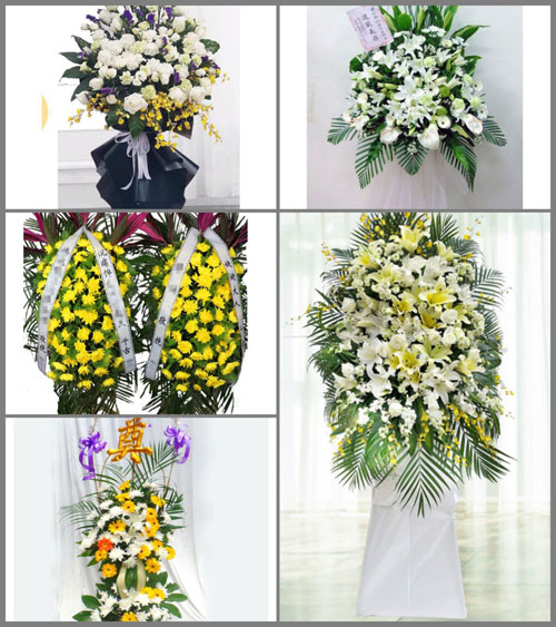 北京房山区城关街道永安西里社区白事花篮预定